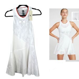 Adidas Stella McCartney White Court Dress Tennis Pickleball 36 Small NEW